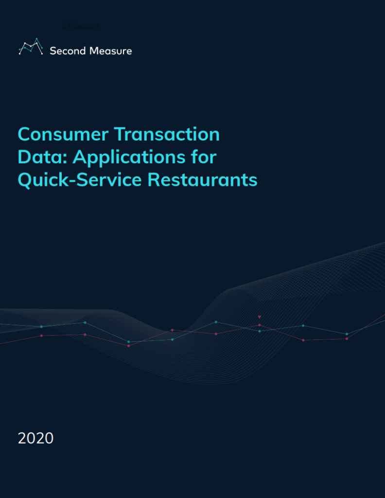 Consumer Transaction Data: Applications for Quick Service Restaurants (white paper)